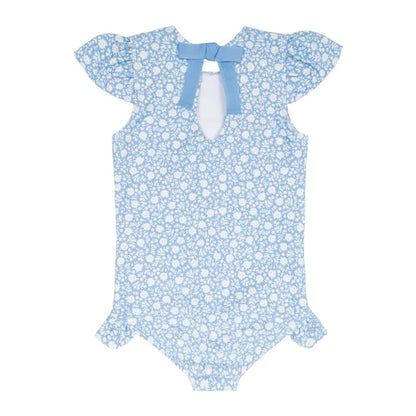 Girls Alpine Fiore Ruffle Cap Sleeve One Piece|10686