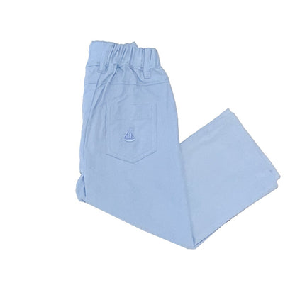 Corduroy Cisco Trousers-Chatham Bars Blue|12853
