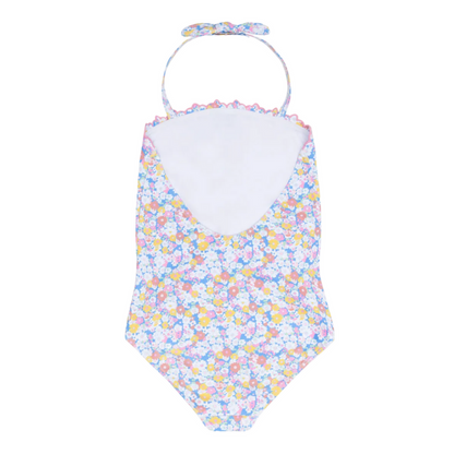 Girls jasmine blossom halter one piece|11380