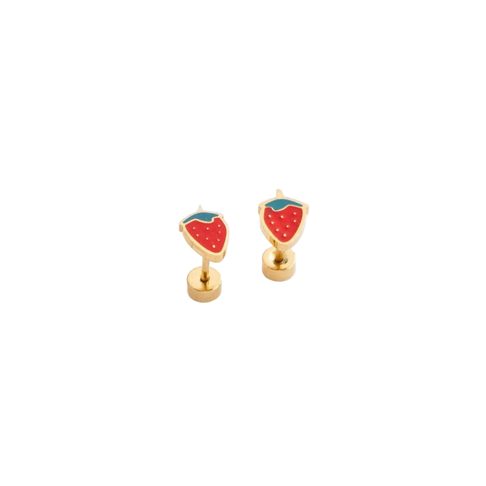 Strawberry Earrings|11064