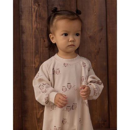 Raglan Jumpsuit Owls