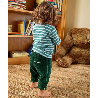 Bowie Baby Pant, Forest Corduroy|9360
