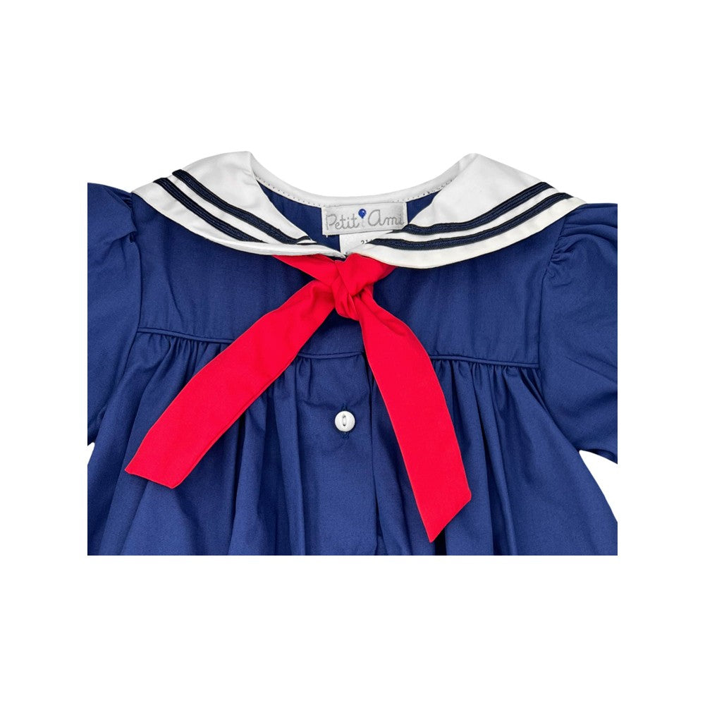 Nautical Sailor Dress -Blue|11207