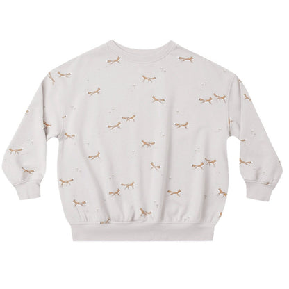 Relaxed Sweatshirt Foxes|11890