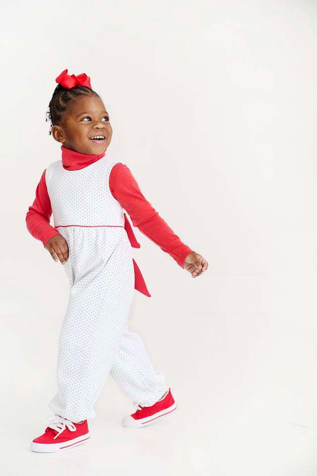 Tatum's Turtleneck Shirt - Richmond Red|12264