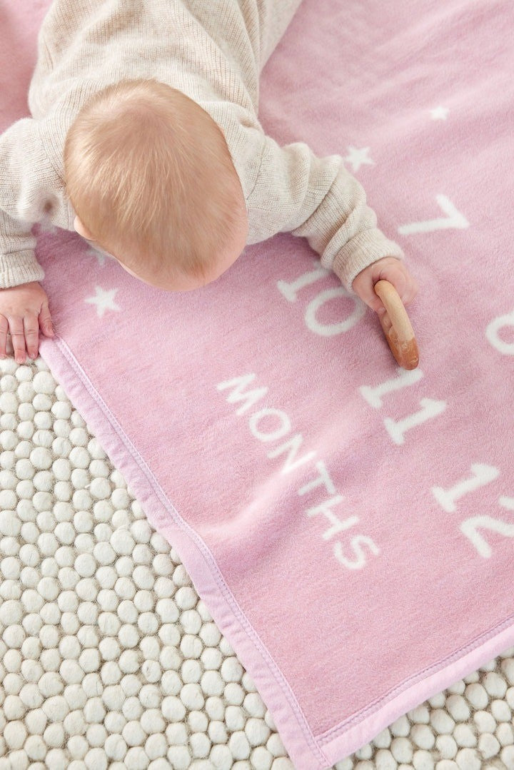 Blush Milestone Mini Blanket|10231