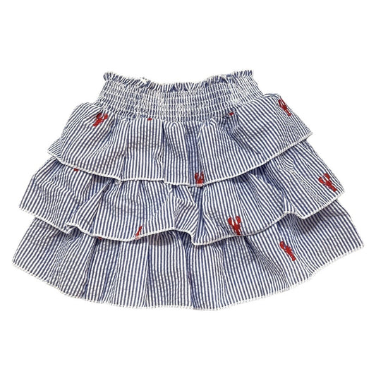 Blue Ruffle Skirt Red Lobster|10170