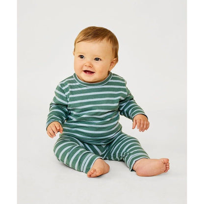 Andy Baby Legging, Forest Stripe|9402