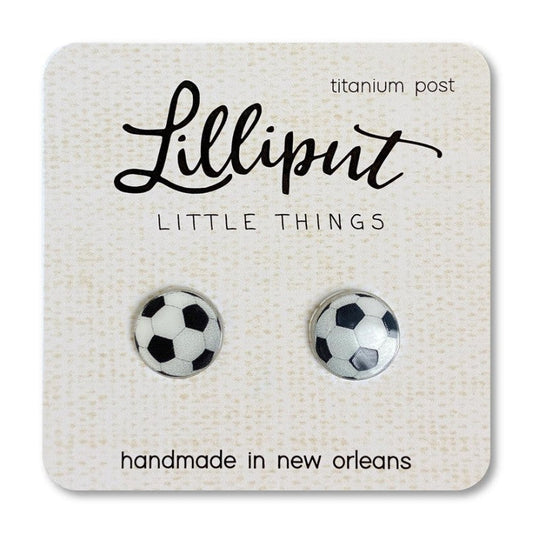 Soccer Ball Earrings|11088