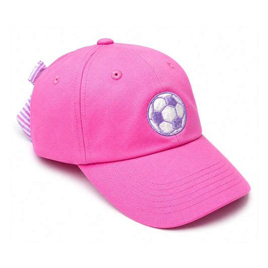 Soccer Bow Hat Youth|12512