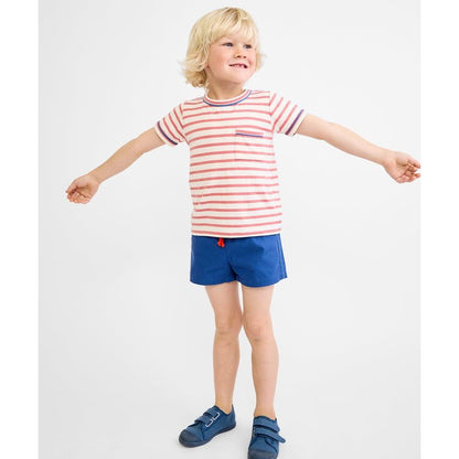 Willie T-Shirt, Nautical Red Stripe|6812