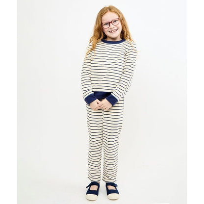 Chris Jogger, Navy French Stripe|9531