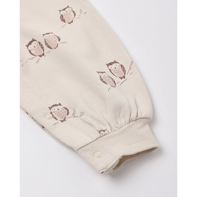 Raglan Jumpsuit Owls