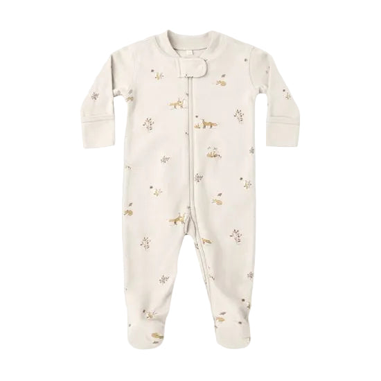 Zip Long Sleeve Sleeper Footie - Fox Land|12381