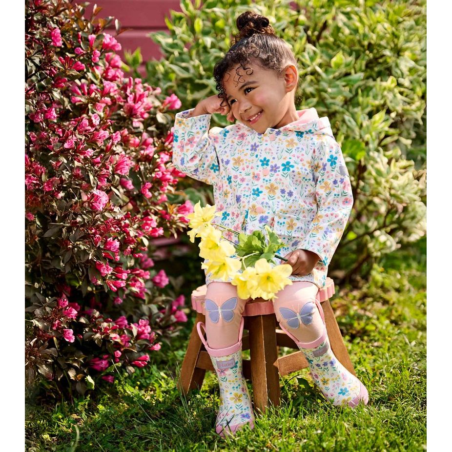 Little Garden Chicks Snap Rain Coat|11185