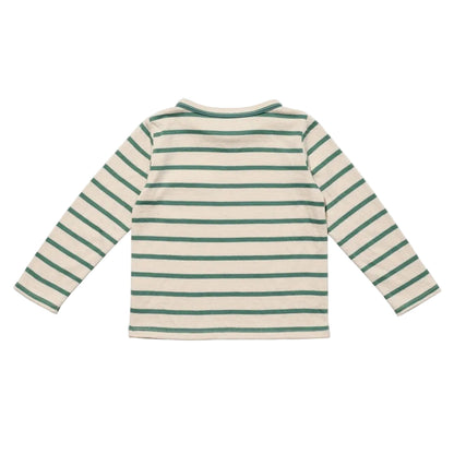Edward T-Shirt, Pine Stripe|9298
