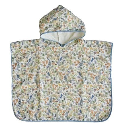 Foxy Forest Swim Poncho|7208