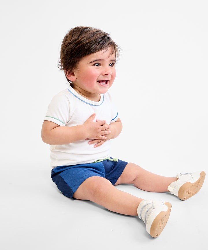 Bingo Baby Short, Cool Color Block|6793