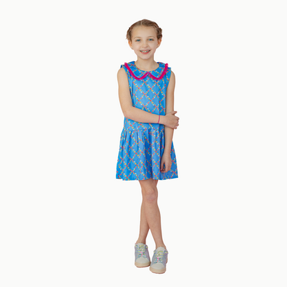 Performance Tennis Dress in Watercolor Floral|11274
