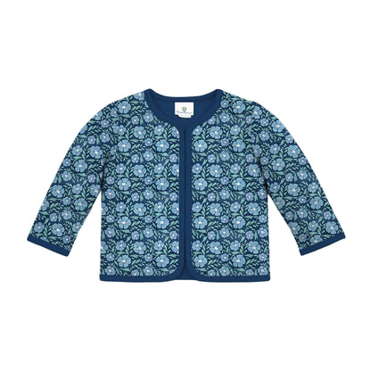 Floral Print Quilted Jacket|12889