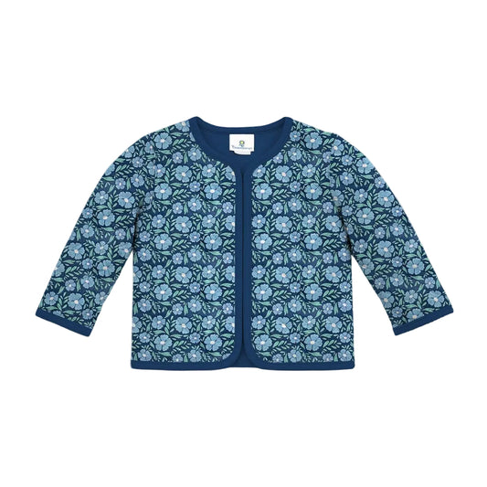 Floral Print Quilted Jacket|12889