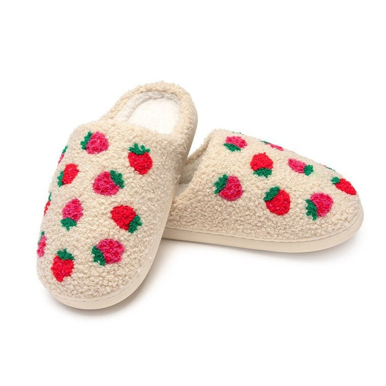 Strawberry Slippers M/L|10871
