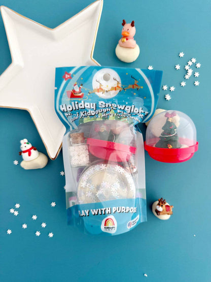 Holiday Snowglobe Mini KidDough|13565