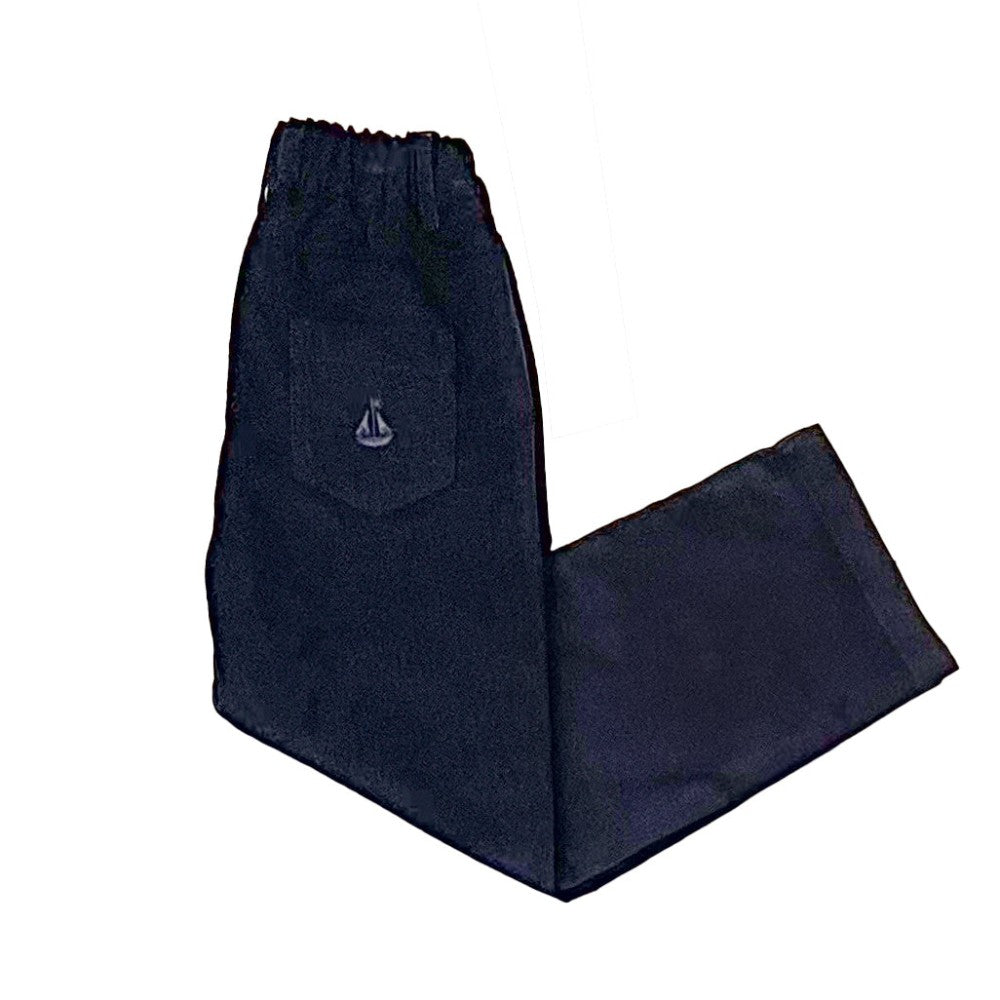 Corduroy Cisco Trousers-Midnight Navy|12856