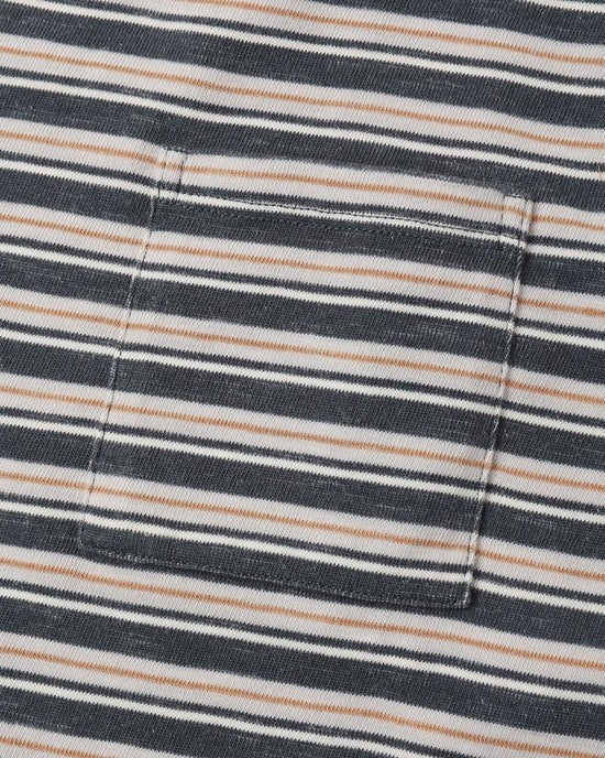 Relaxed Long Sleeve Tee Blue Stripe|12069