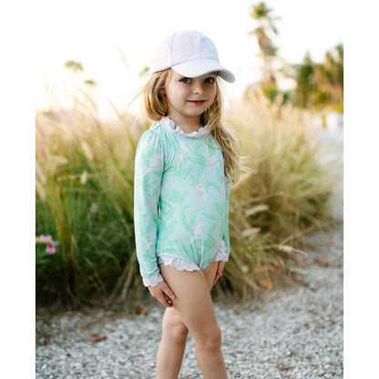 Girls' Multicolor Seersucker Bow Baseball Hat|8099