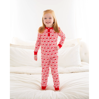 Sealed With a Kiss Pajama Set|10715