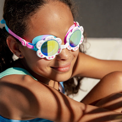 Dandi Flower Swim Goggles - Blanch Blossom|11233