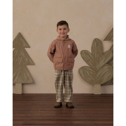 Palmer Pant Olive Dobby Plaid
