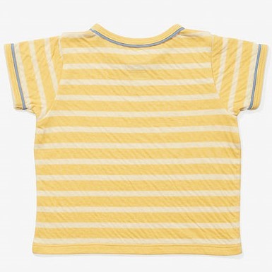 Willie Baby T-Shirt, Yellow Sport Stripe|6870