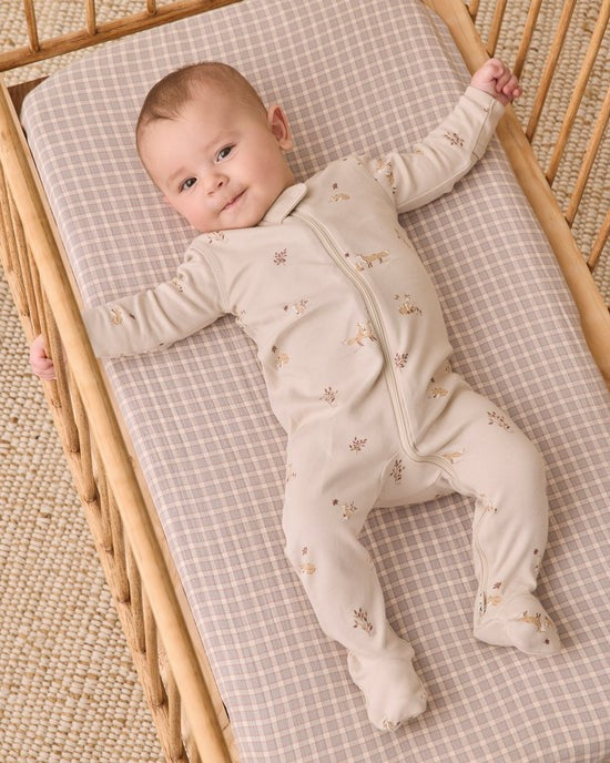 Zip Long Sleeve Sleeper Footie - Fox Land|12382
