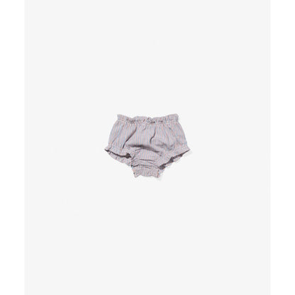 Hannah Baby Dress, Indigo Linen Stripe|9004