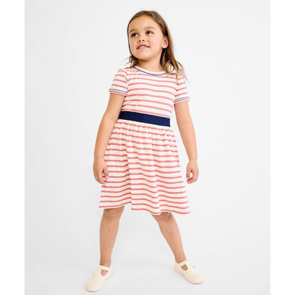 Mirren Dress, Nautical Red Stripe|6831