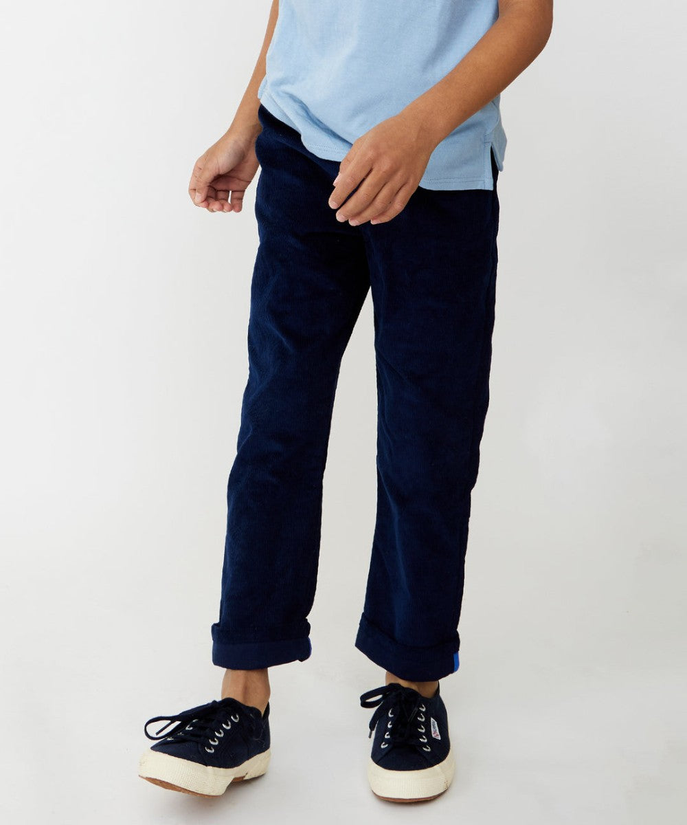Bowie Pant, Navy Corduroy|12667