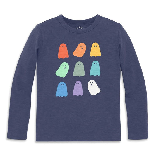 Rainbow Ghost L/S T-shirt|9554