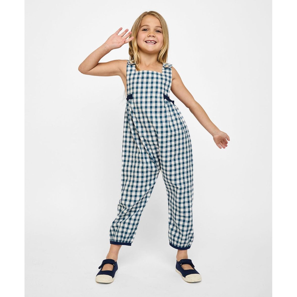 Scout Overall, Blue Picnic Check|9035