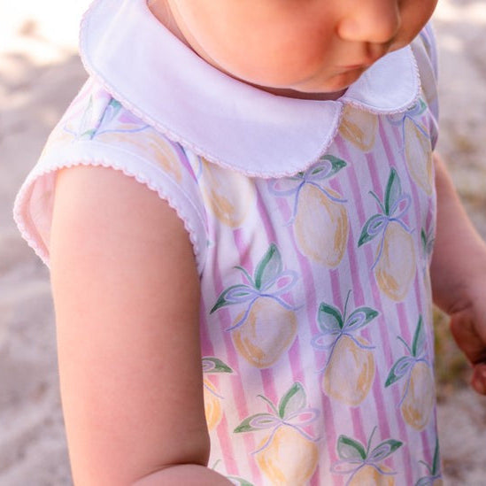 Girls Pink Lemonade Dress|11115