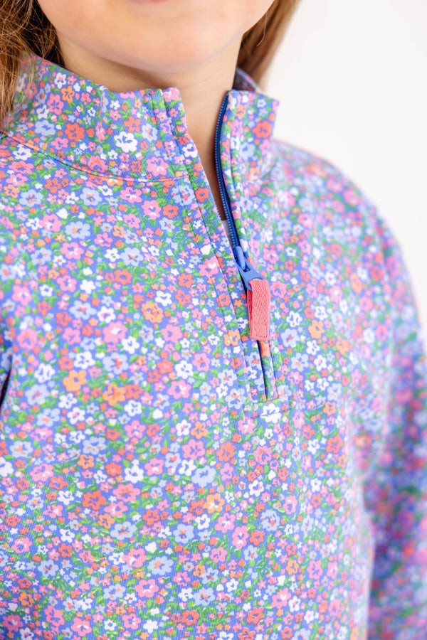 Canter Collar Half Zip- Mountain Brook Mini|12696