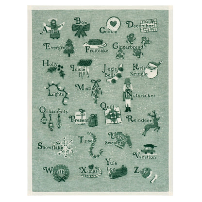 ABC's of Christmas Mini Blanket