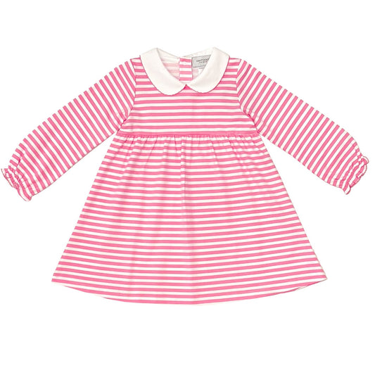 Pippa Pima Play Dress-Bubblegum Stripe