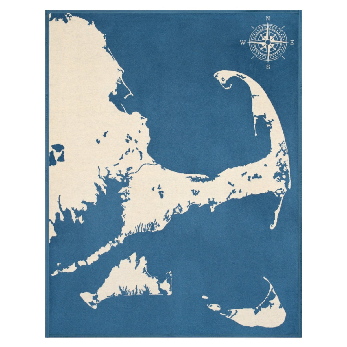 Cape and Islands Map Blanket