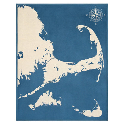 Cape and Islands Map Blanket