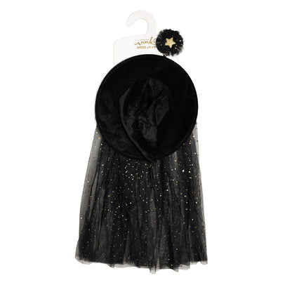 Black Witch Dress Up Kit