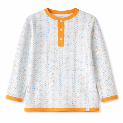 Henley Long Sleeve-Saylor Seagull