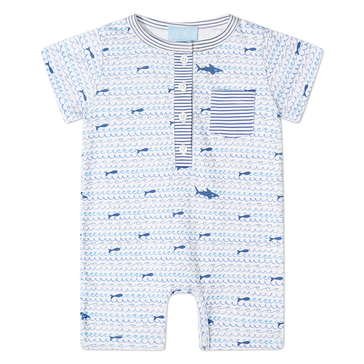 Sharks Shortie Romper