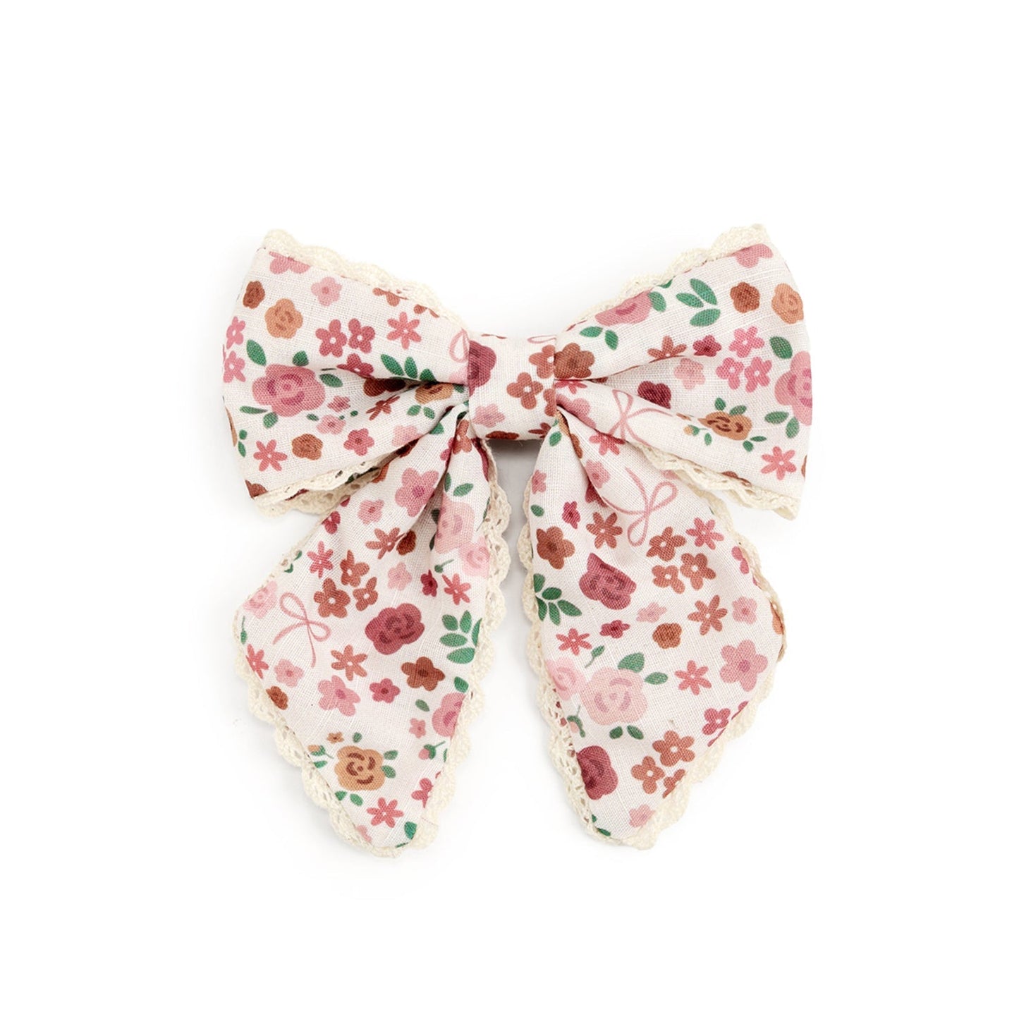Berry Floral Clip